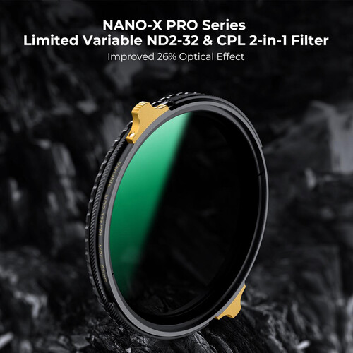 K&F Concept 72mm Nano-X Pro Series CPL + ND2-32 Filter KF01.2001 - 3